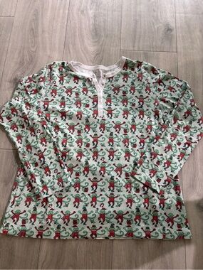 Roller Rabbit Christmas Pajama Set Size Medium